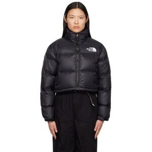 The North Face Short Nuptse Down Jacket Black - L